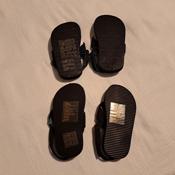 Gymboree size 5/6 toddler flip flops crabs, fish, octopus, New without swing tag - Picture 2 of 6